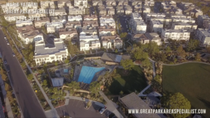 Aerial view of Great Park Neighborhoods